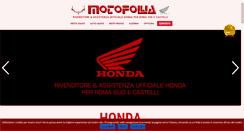 Desktop Screenshot of motofollia.it